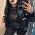 Debela goth devojka